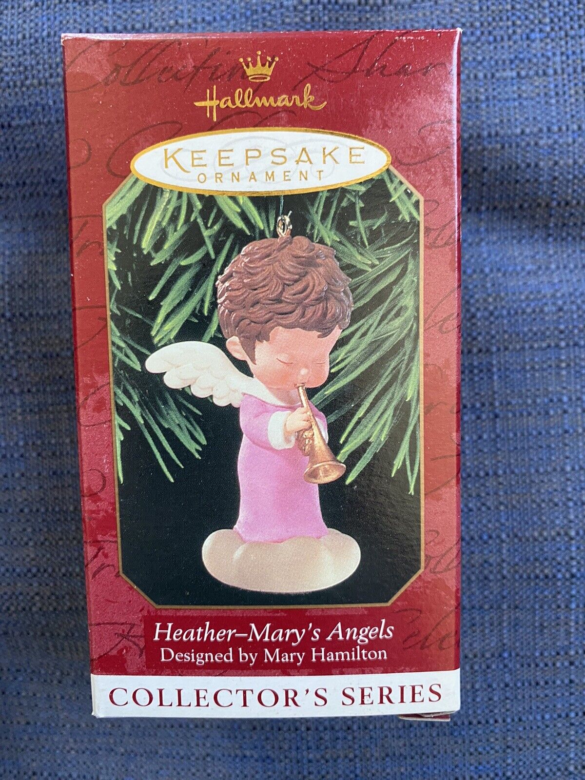 HALLMARK 1999 MARY'S ANGELS HEATHER  # 12 IN SERIES ORNAMENT