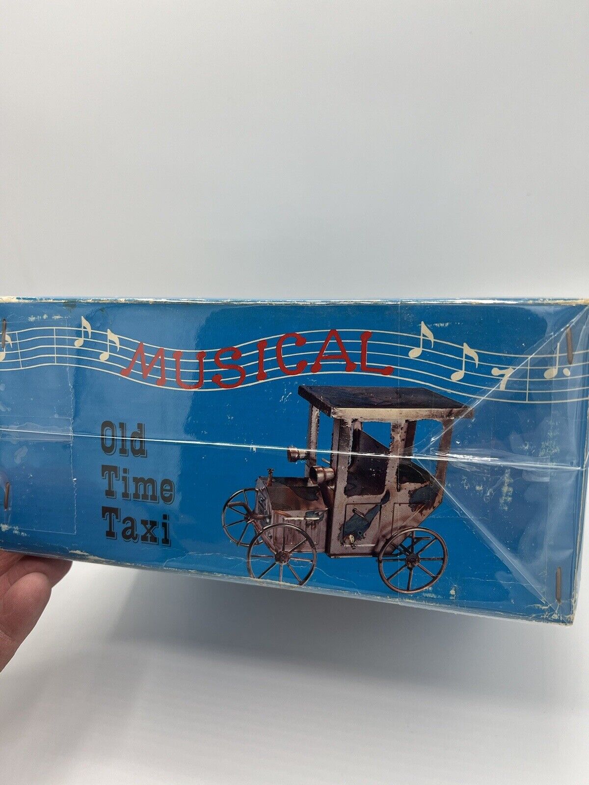 Old Time Taxi Musical Box