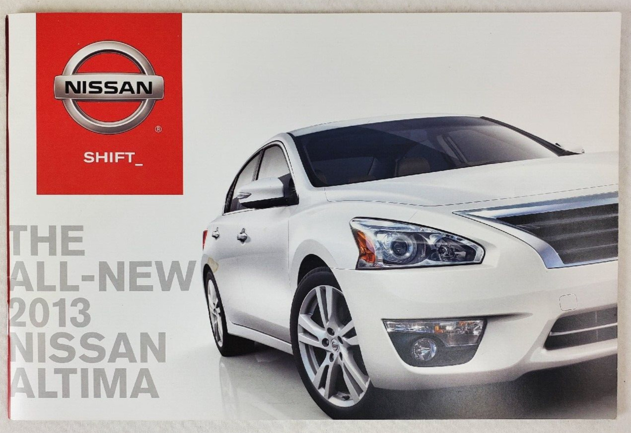 2013 Nissan Altima Dealer Sales Brochure 20 Pages 9\