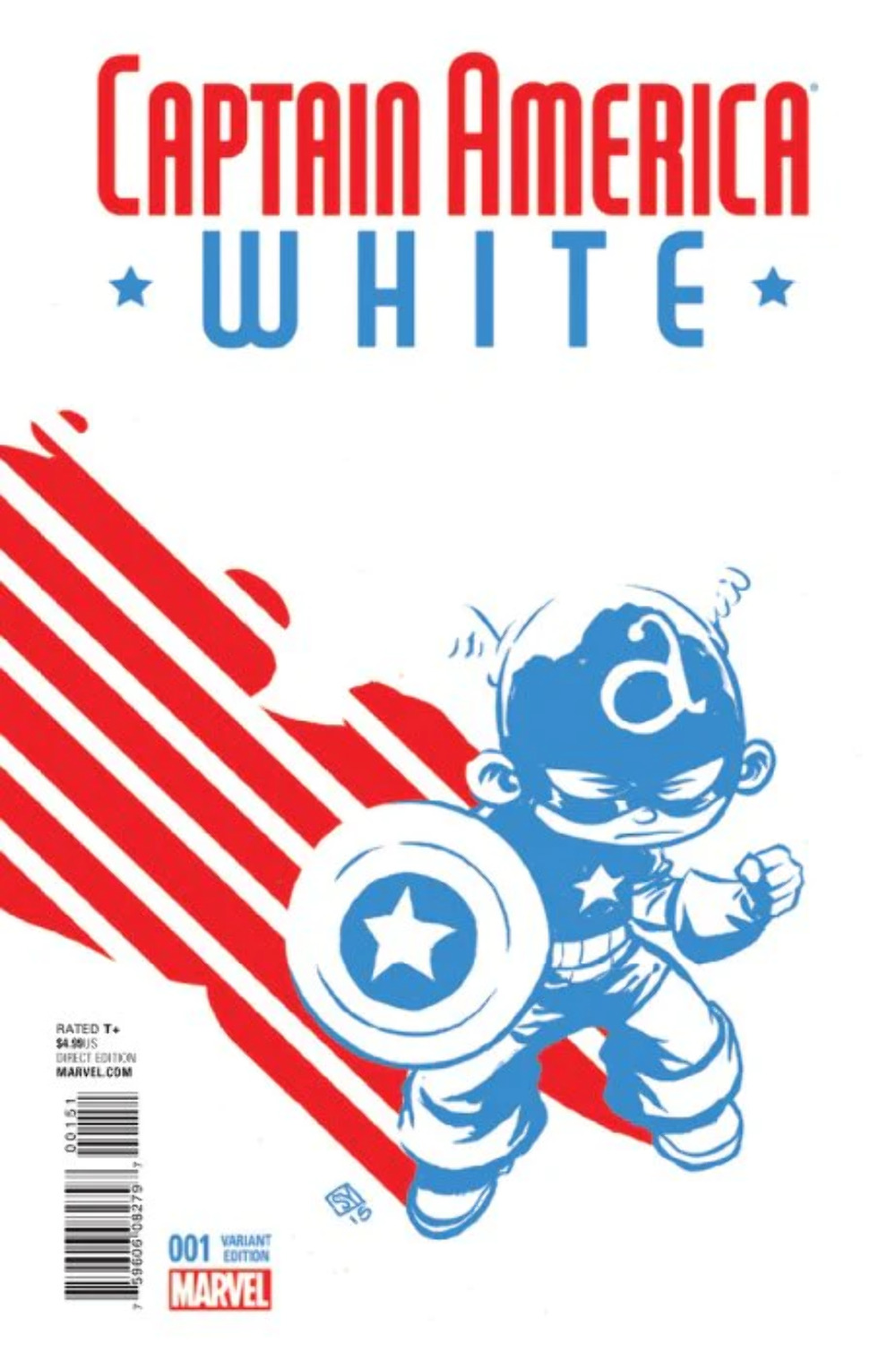 Captain America: White #1 Skottie Young Variant