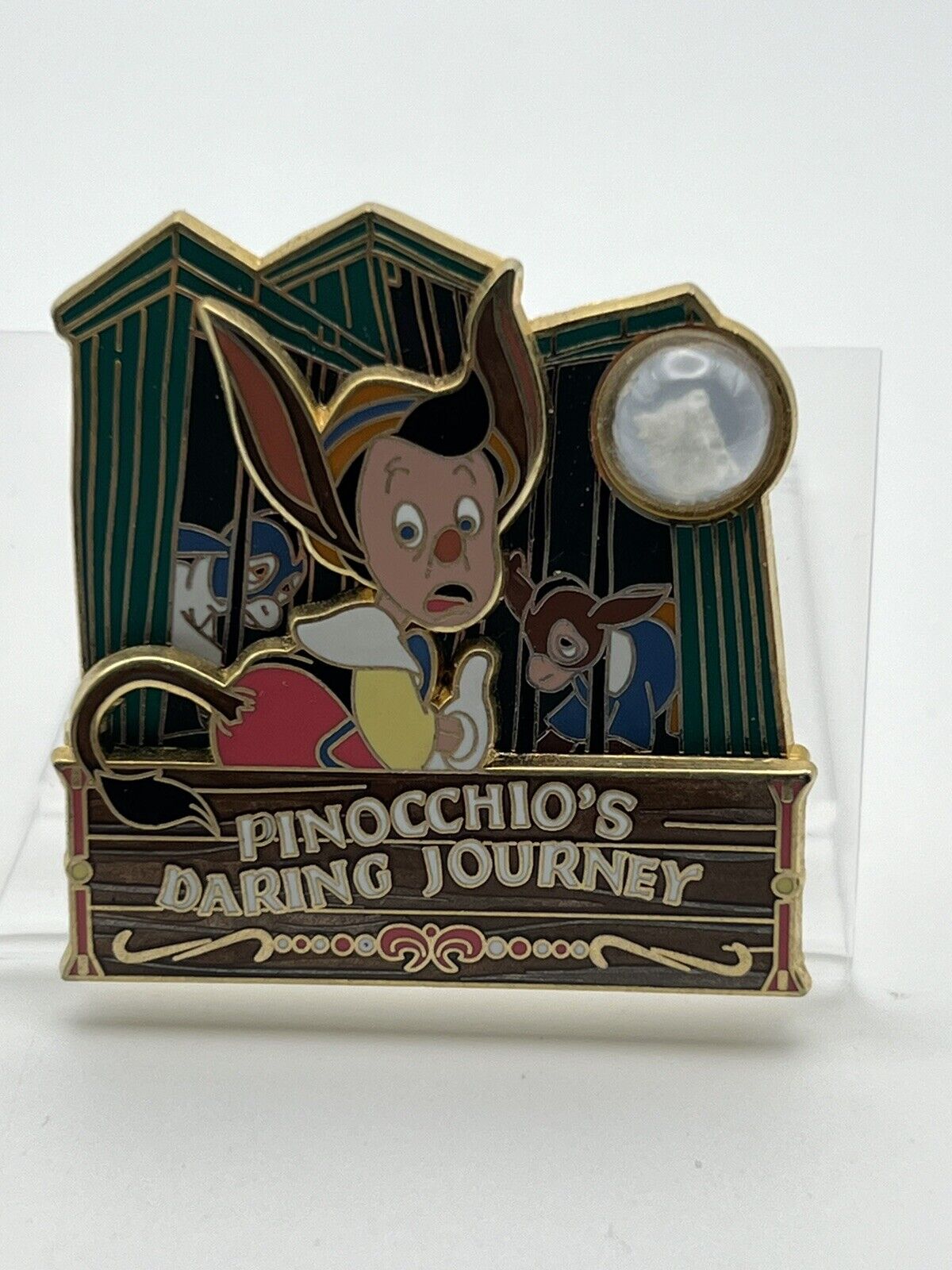 2014 A Piece Of Disneyland History Pin Pinocchio’s Daring Journey LE 1500