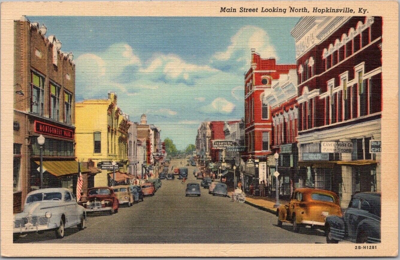 Hopkinsville, Kentucky Postcard 