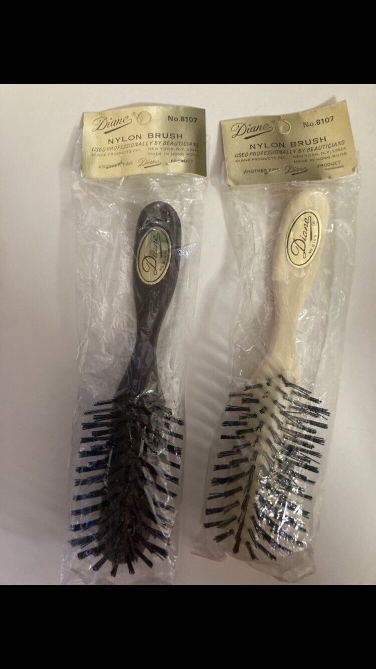 Vintage Diane Beauticians Professional Hair Brush Lot #8107 New In Packages