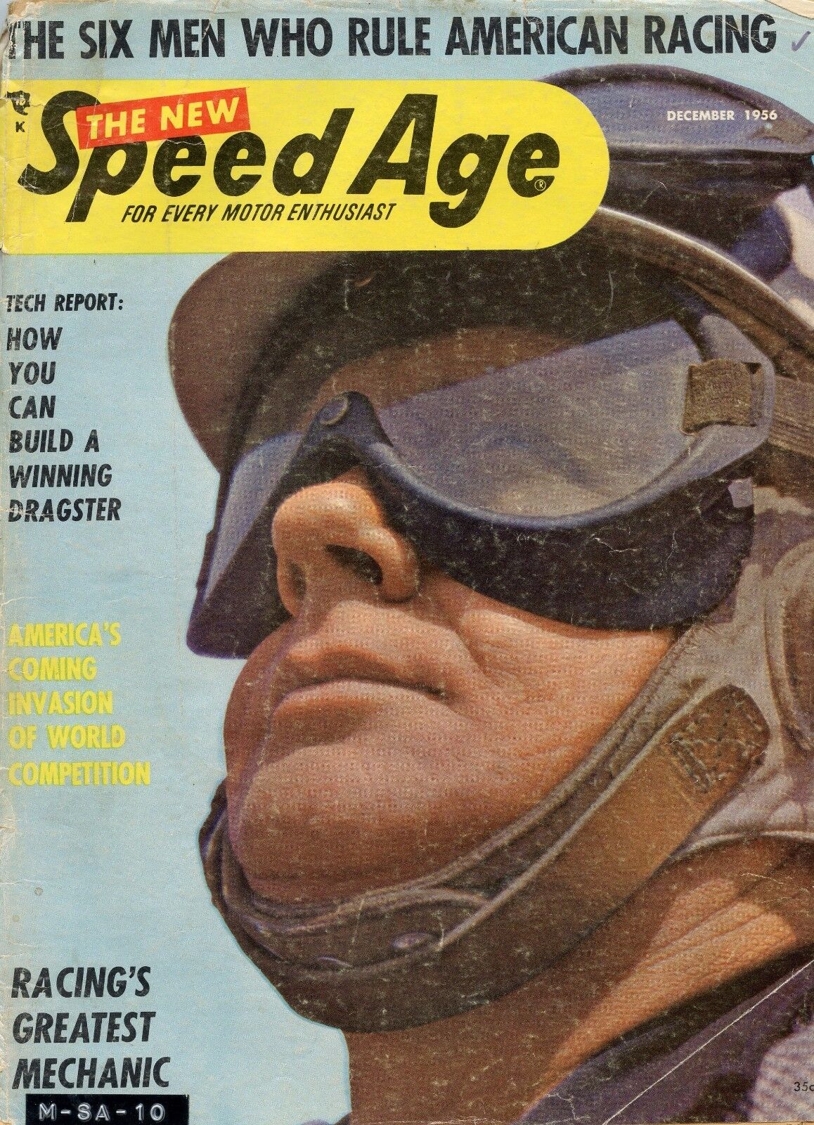 December 1956 Speed Age Magazine