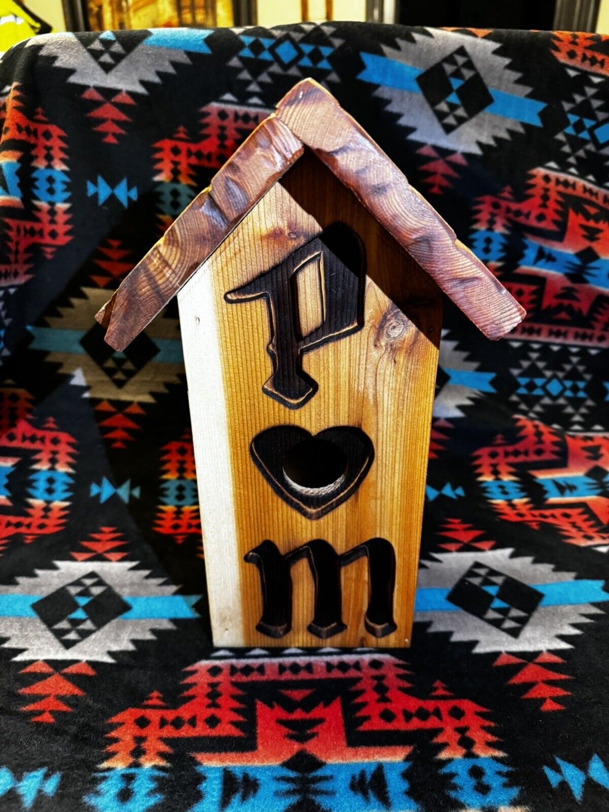 Bird house- show the love your your significant othermade with your initials