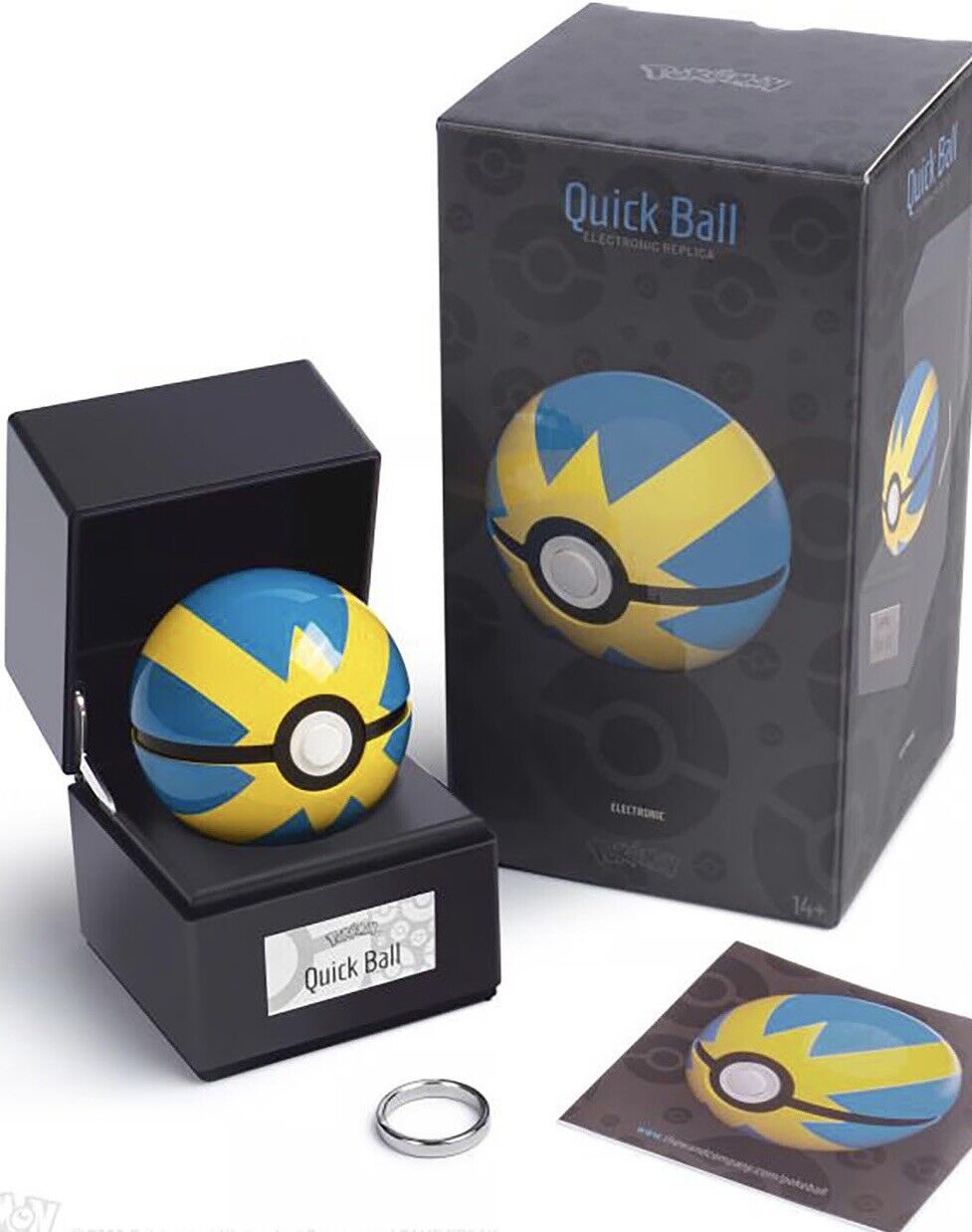 Pokémon Quick Ball Poke ball The Wand Company Collectible 