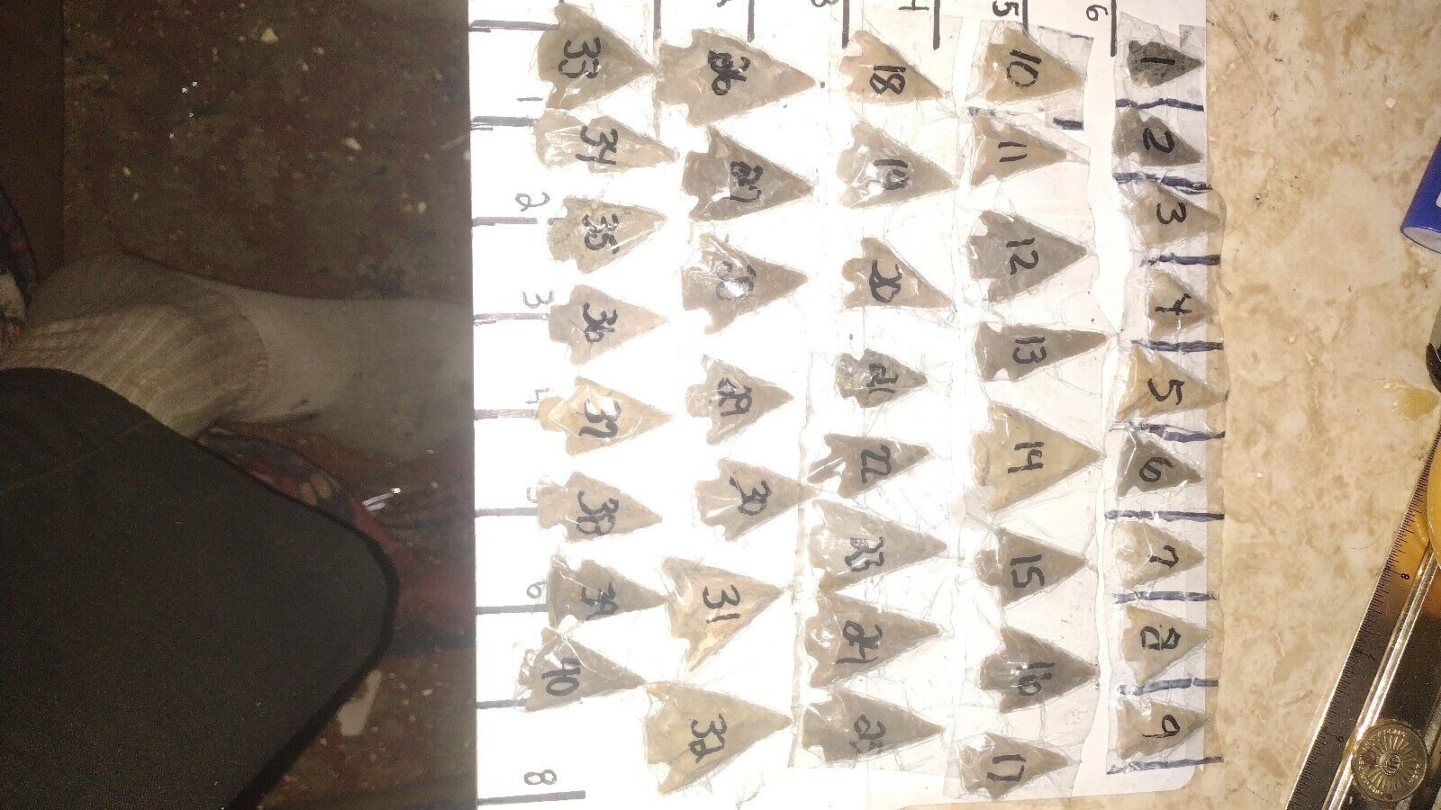 indian arrowheads authentic