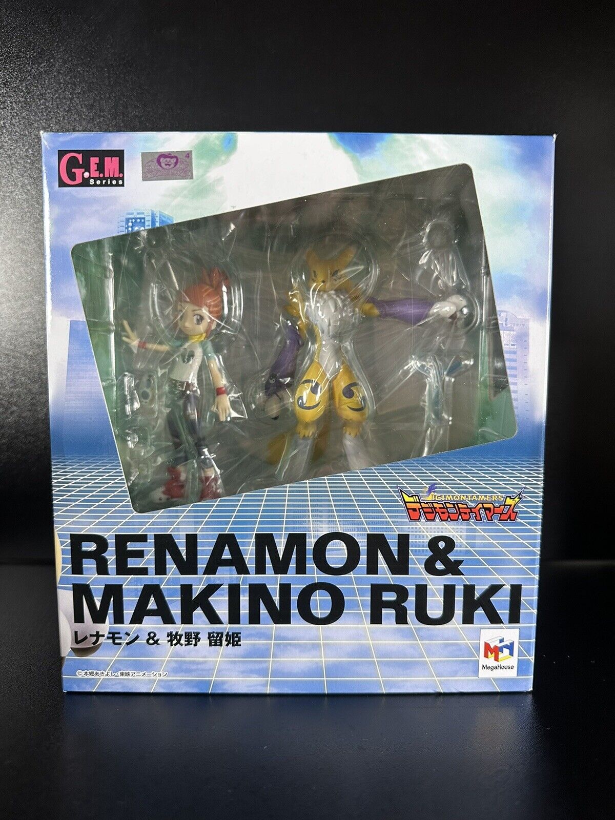 MegaHouse G.E.M. Series Digimon Tamers Renamon & Ruki Makino Figure [From Japan]