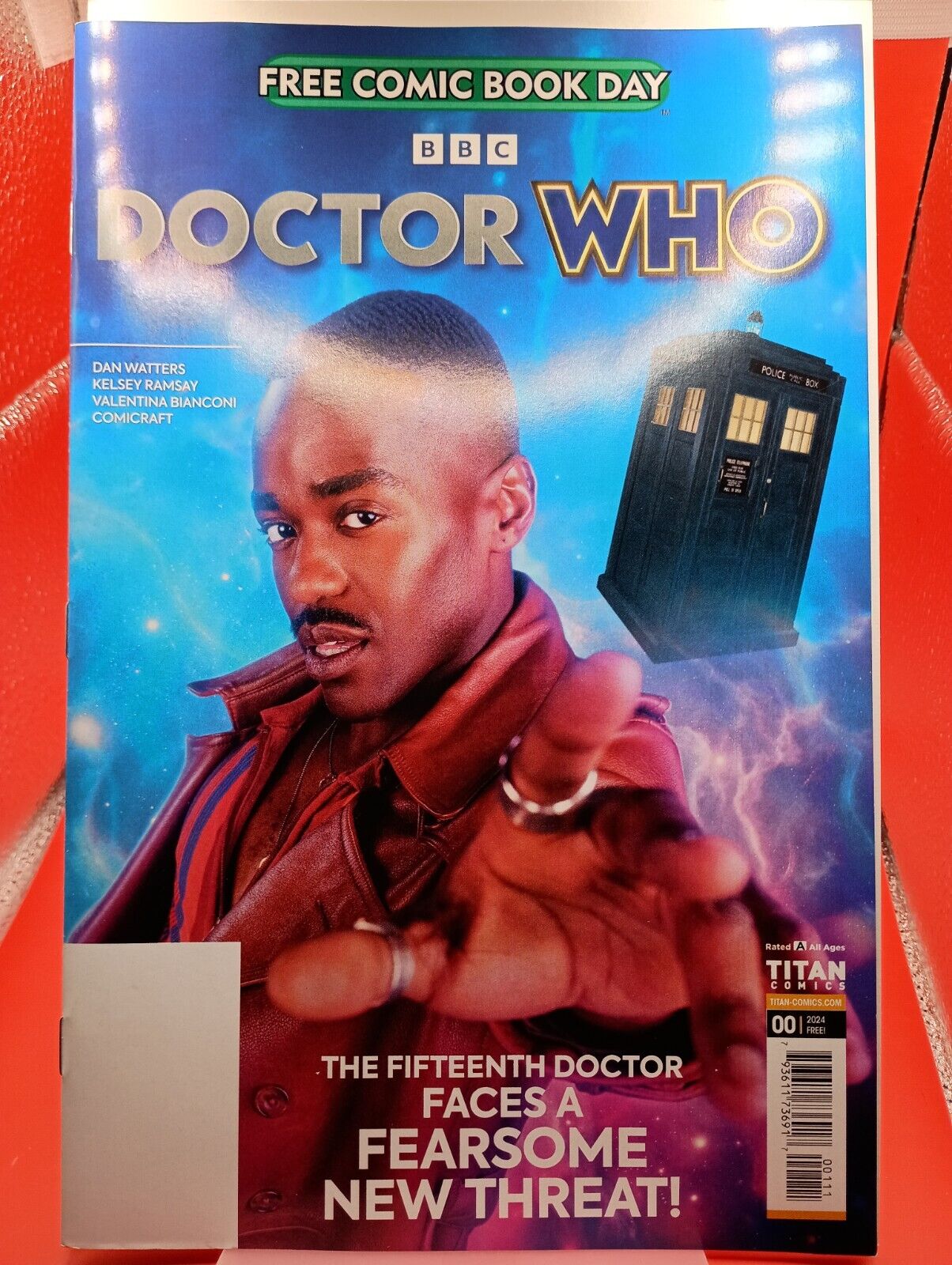 UNSTAMPED 2024 FCBD Doctor Who Promotional Giveaway Comic Book 