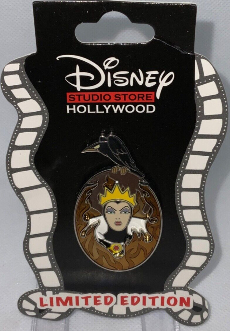 NEW DSSH Disney LE Team Villains - Evil Queen & Raven Pin LE 400 DSF Snow White