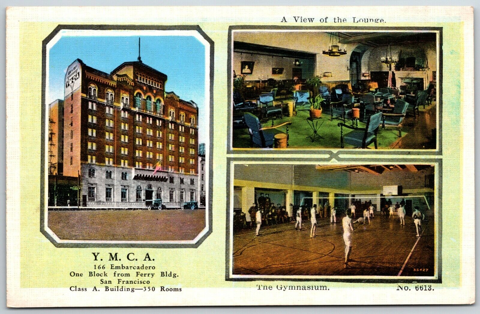 YMCA Multi View, San Francisco, California - Postcard