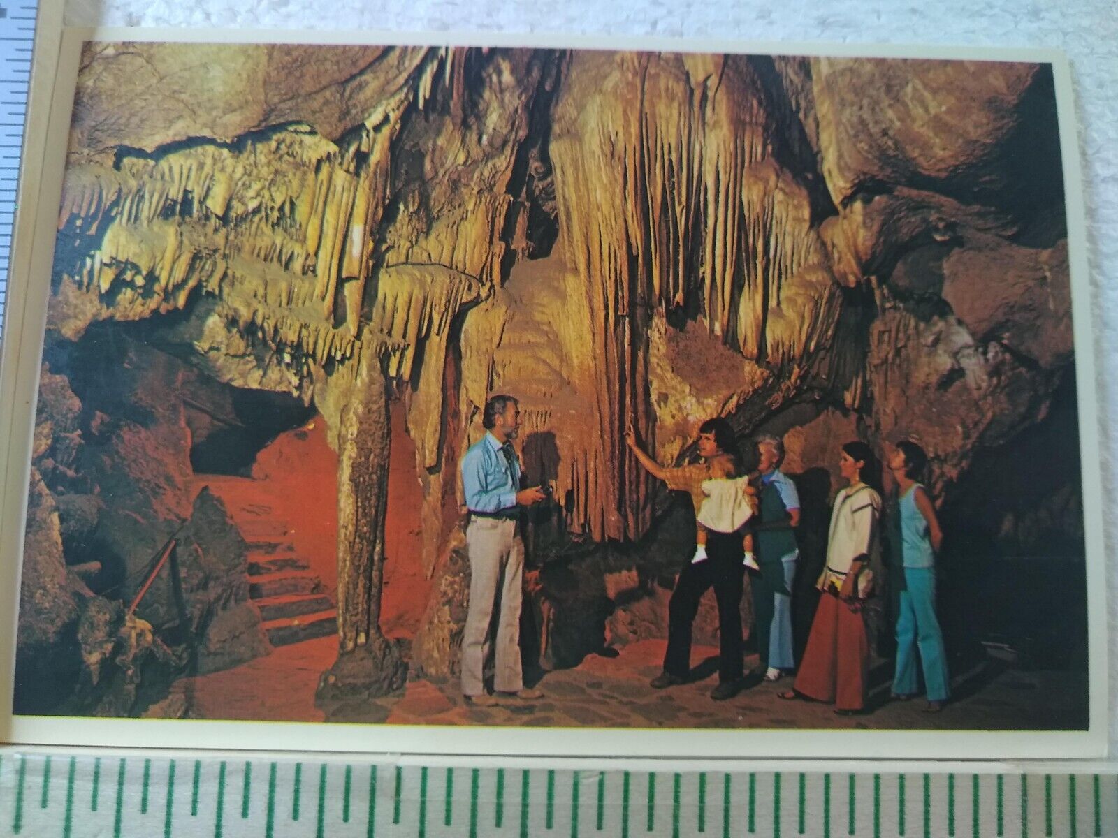 Postcard Drapery Room Mammoth Cave National Park Kentucky USA