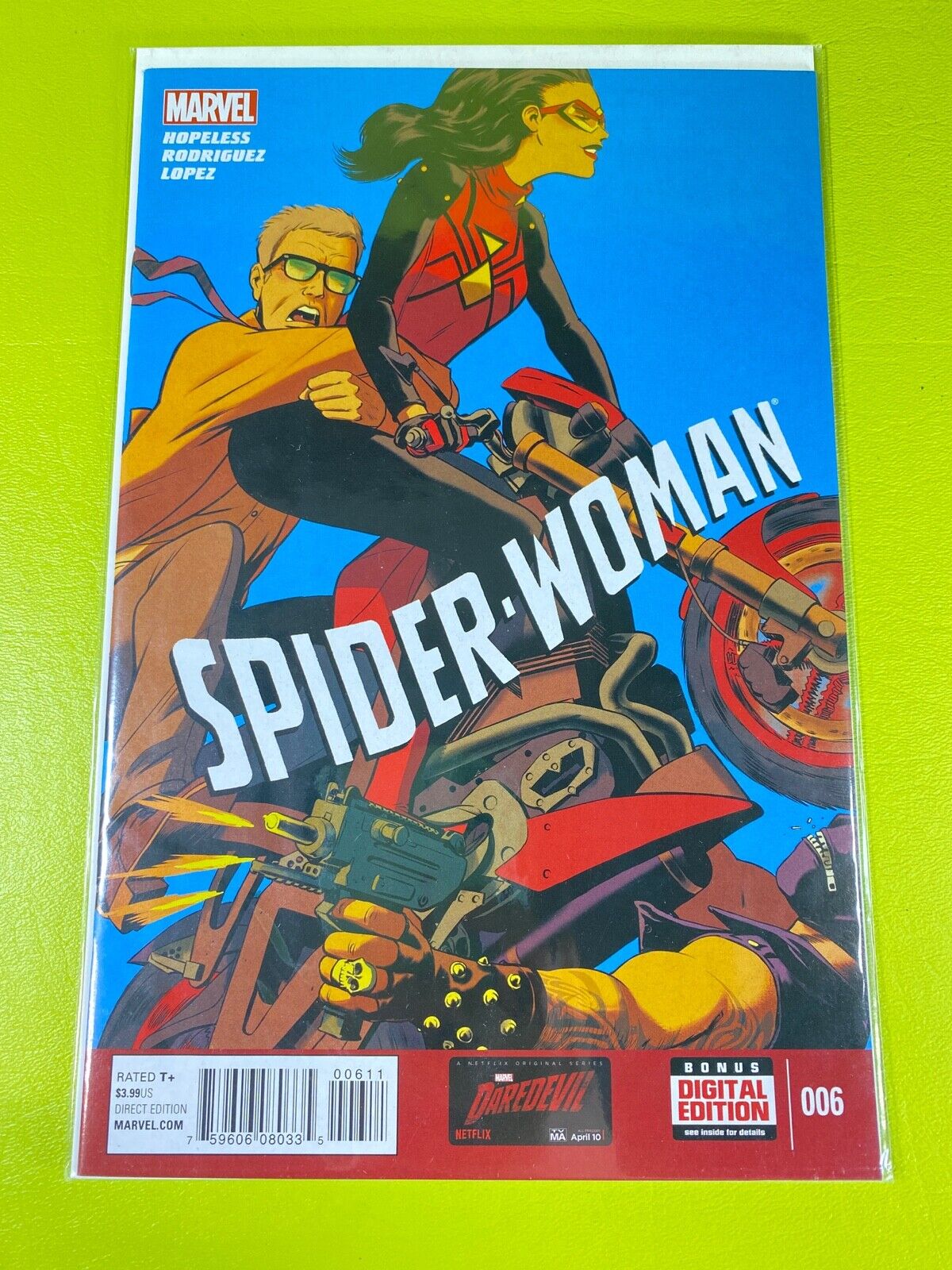 Spider-Woman #6 Hopeless NM 9.4 1st Print Marvel Comics