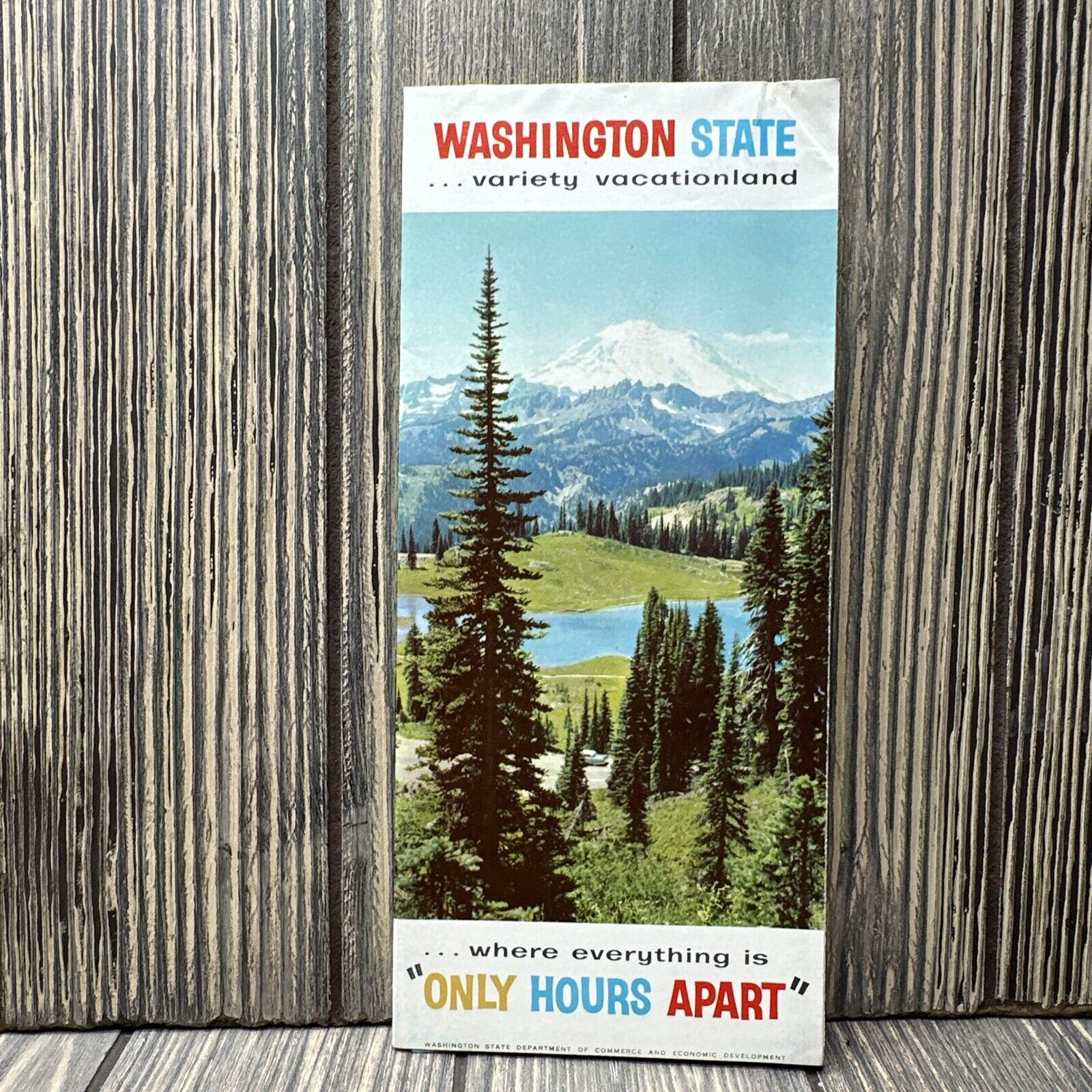 Vintage Washington State Variety Vacationland Brochure