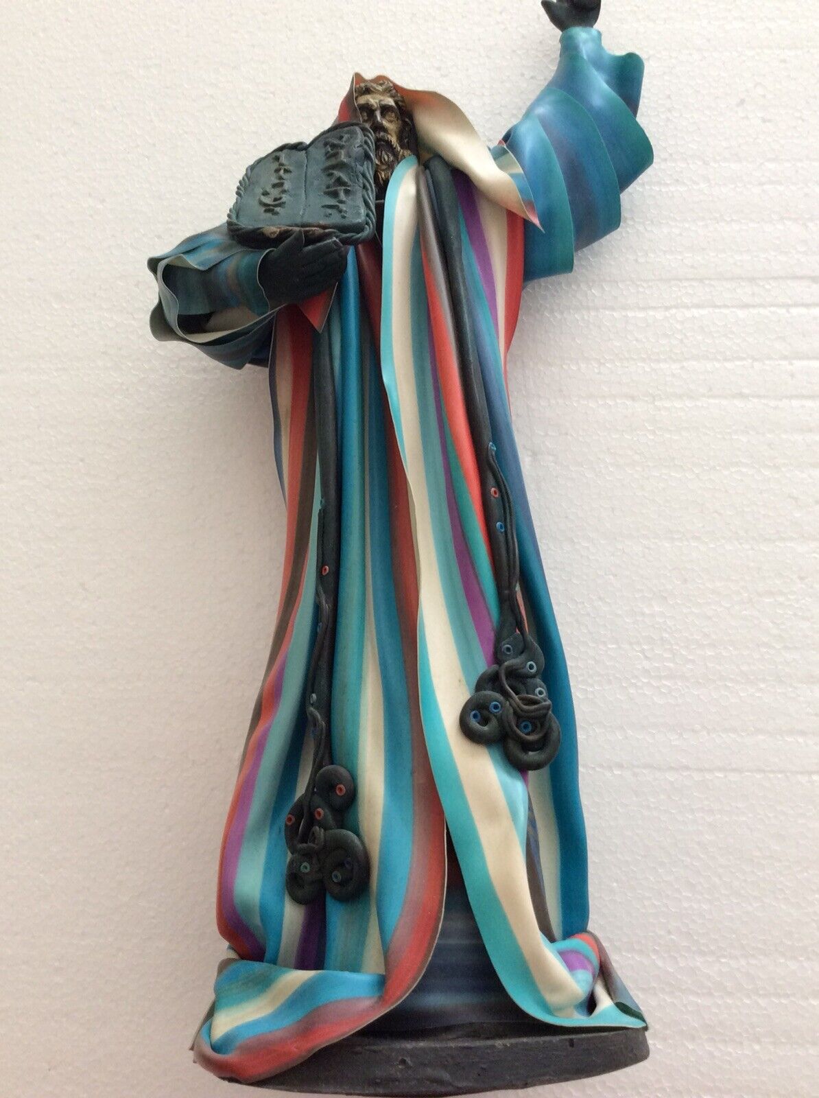 Ugly Moses Figurine very colorful & unusual