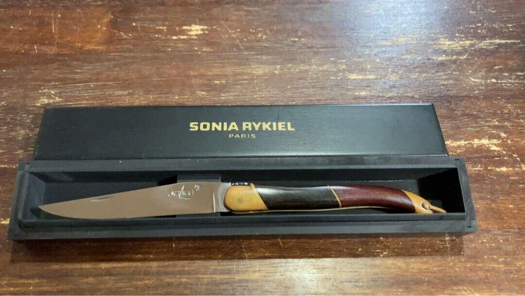 Vintage Sonia Rykiel Knife w/ Box Rare AS-IS