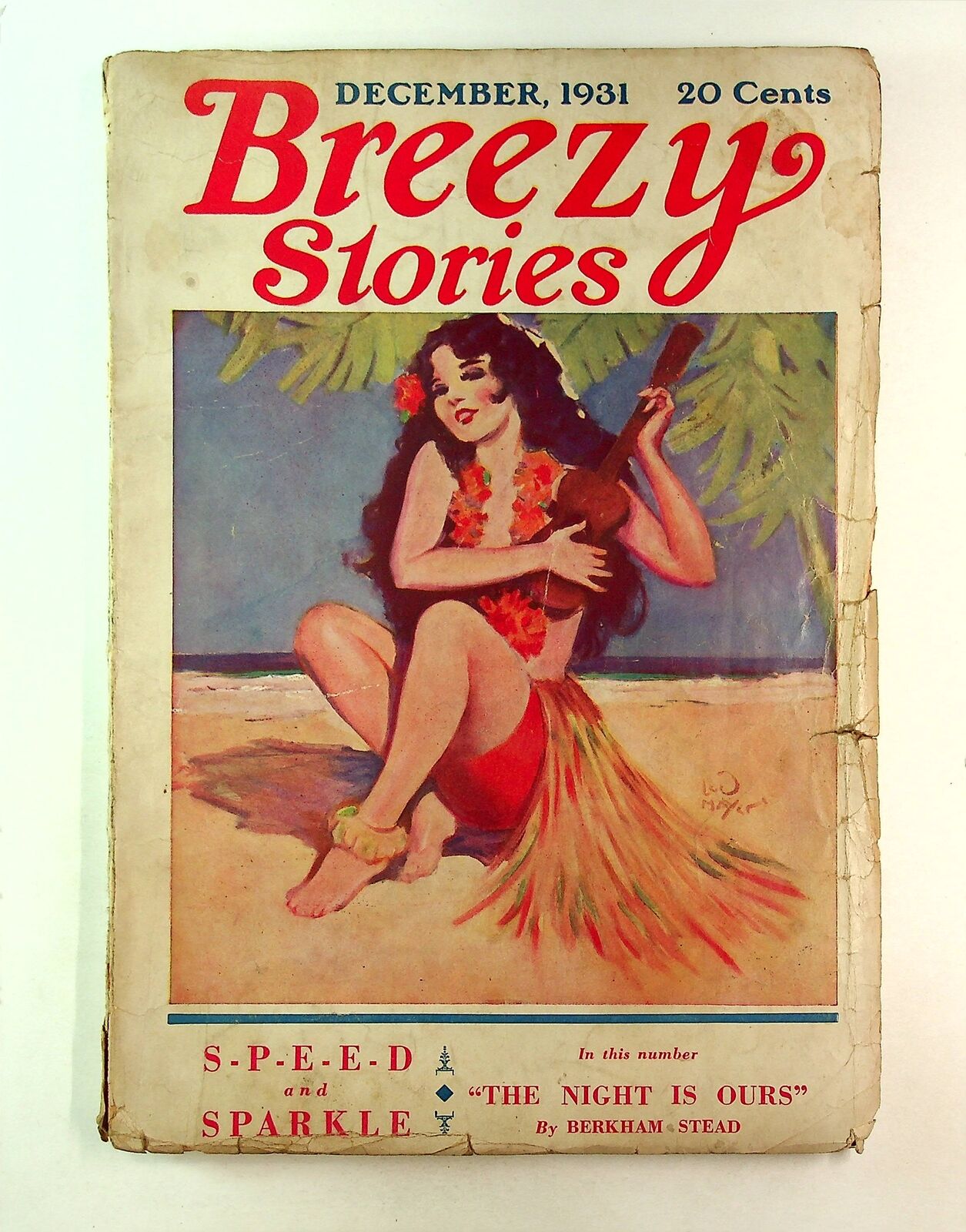 Breezy Stories and Young's Magazine Pulp Dec 1931 Vol. 37 #3 GD- 1.8