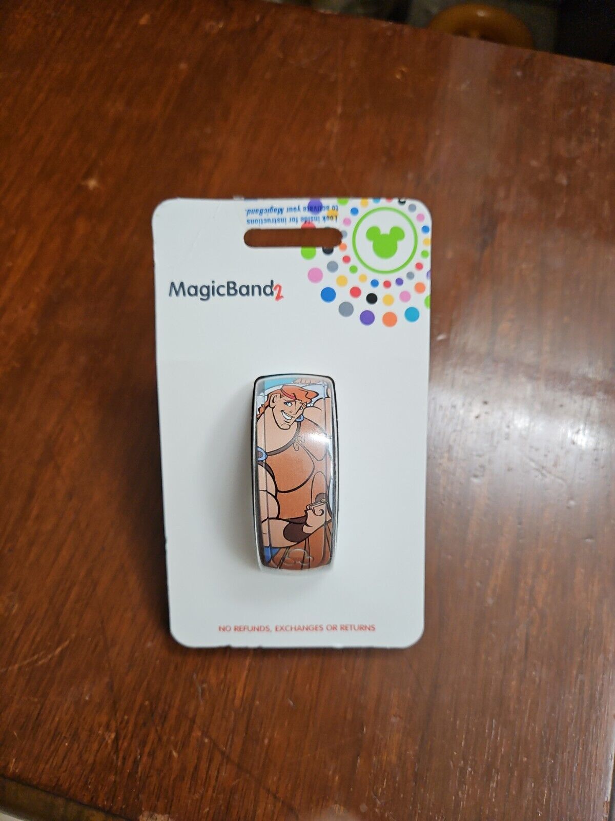 New Disney World Hercules Teal Magicband 2.0 Link It Later