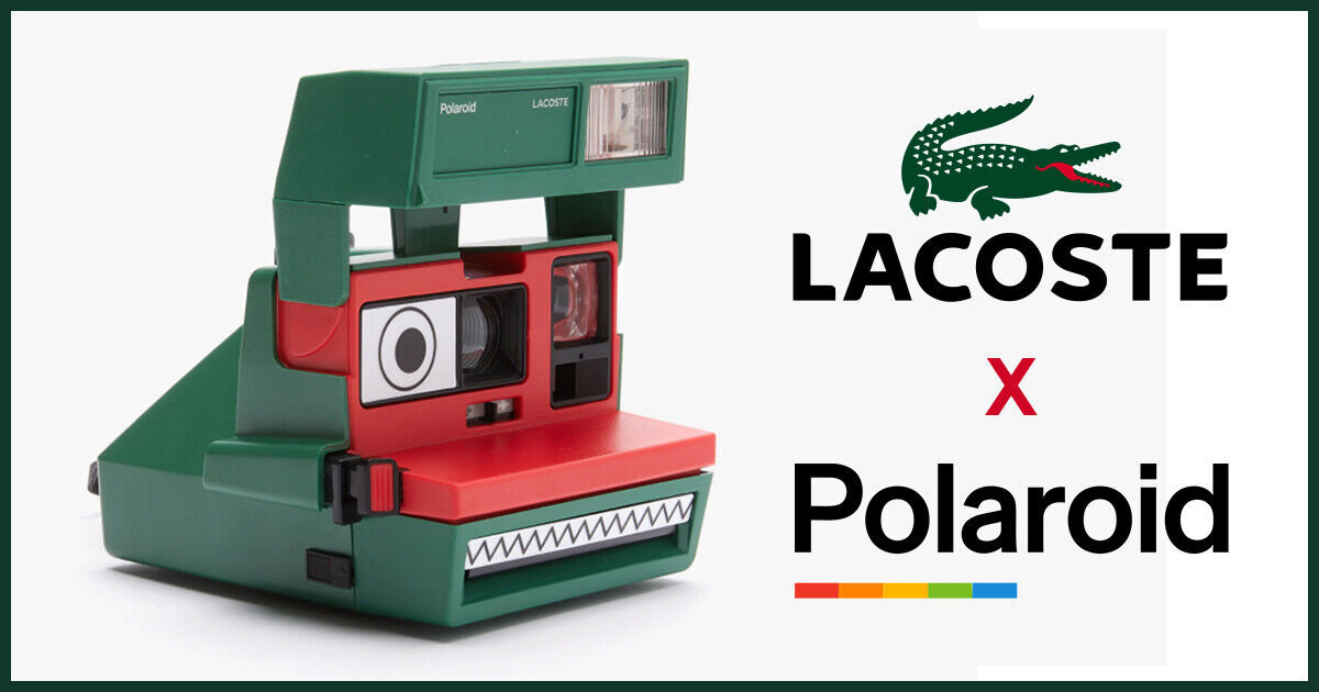 LACOSTE-THEMED POLAROID 600 Limited Instant Photo Vintage Photography Box