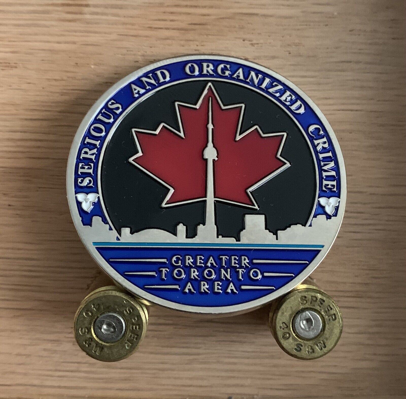 O Division - GTA Serious and Organized Crime RCMP Challenge Coin (2019)