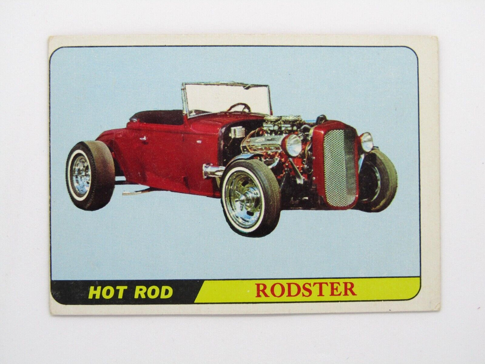 1968 Topps Hot Rod Rodster #7 Barris Kustom City