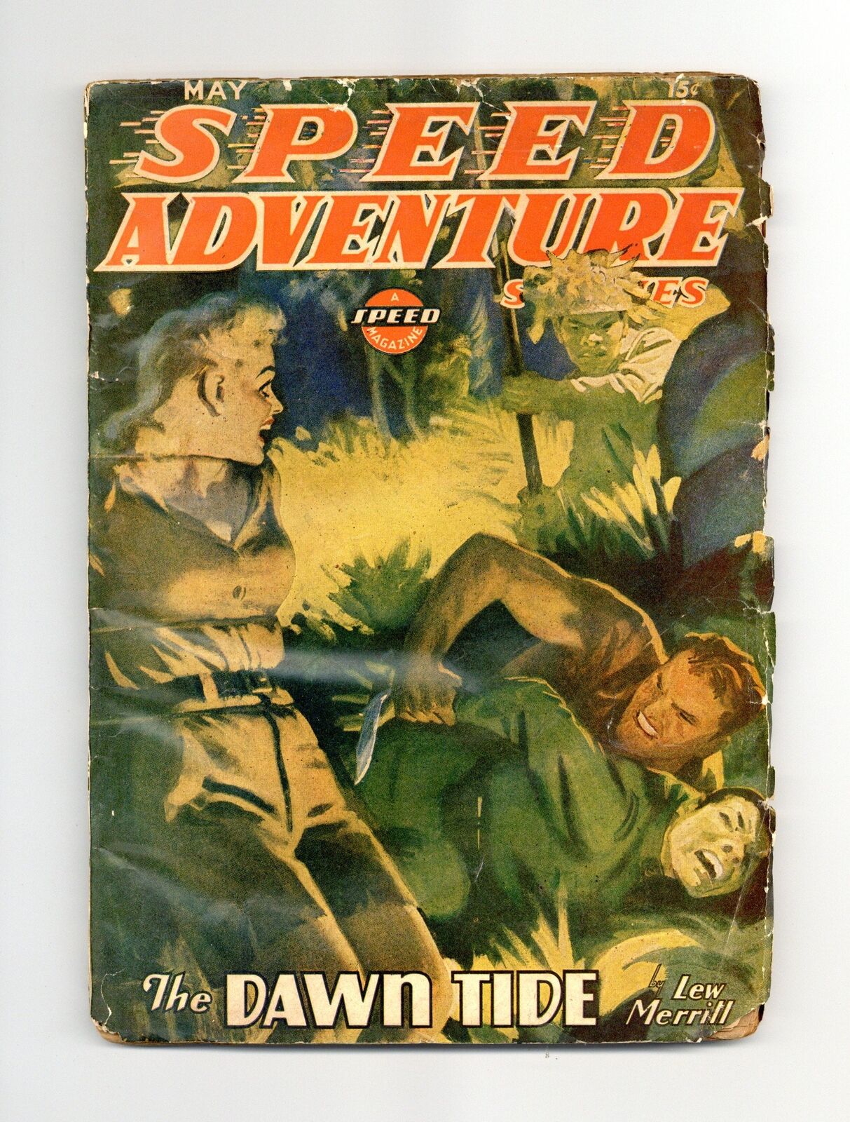 Speed Adventure Stories Pulp May 1944 Vol. 2 #4 GD- 1.8