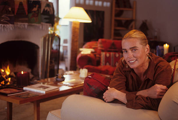 Margaux Hemingway At Home In Idaho 1993 Old Photo 3