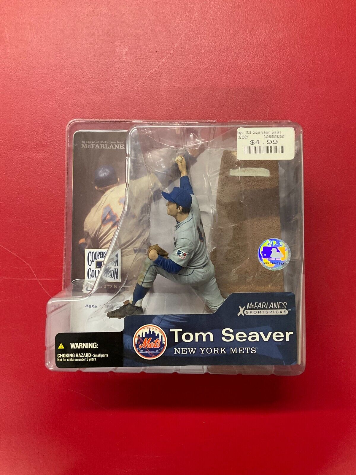 McFarlane Toys 2004 MLB Cooperstown Collection New York Mets Tom Seaver Figure