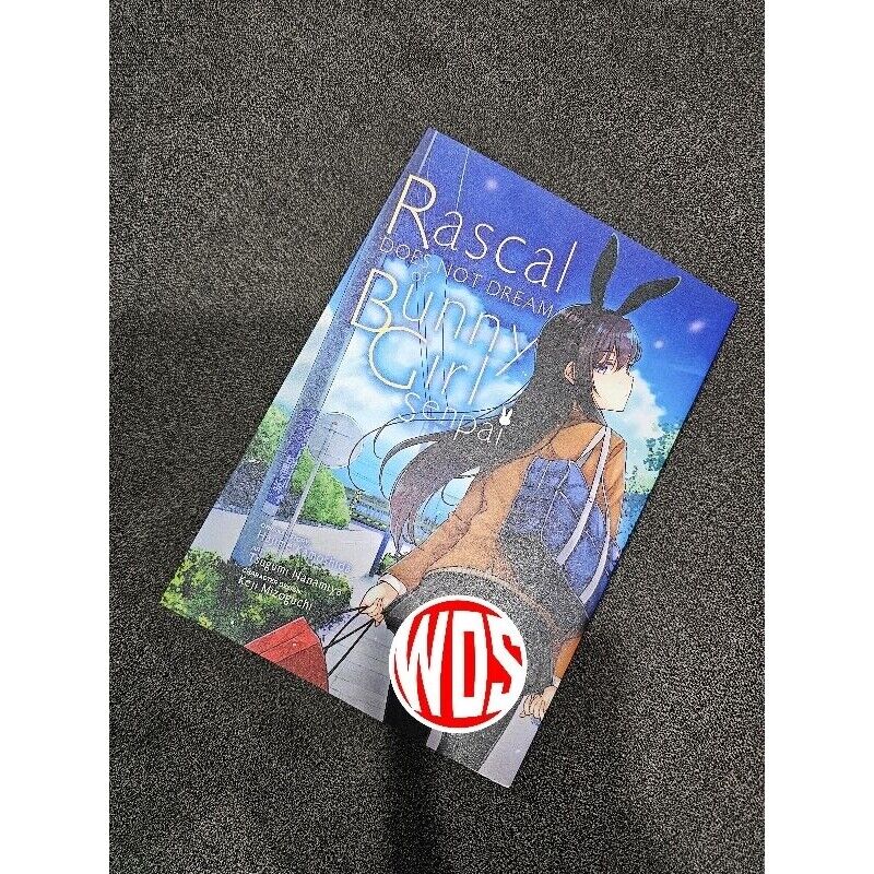 Rascal Does Not Dream Vol 1-3 English Comic Manga FULL Set By Hajime Kamoshida