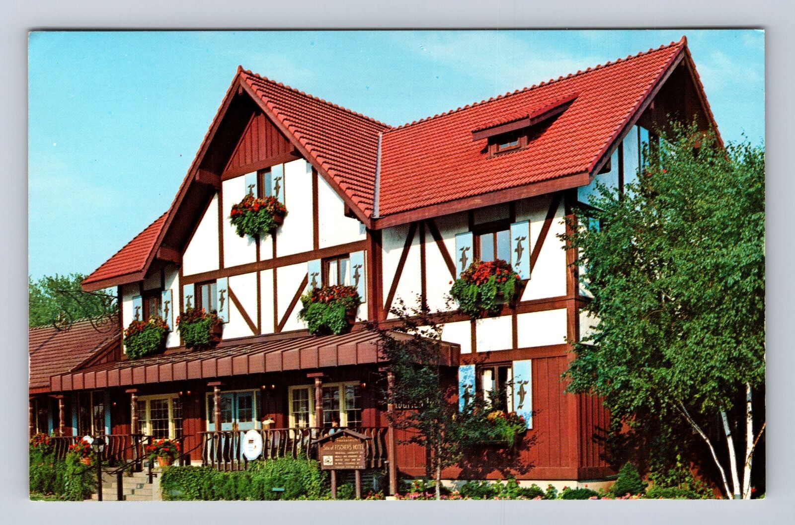 Frankenmuth MI-Michigan, Bavarian Inn, Famous Chicken Dinners, Vintage Postcard