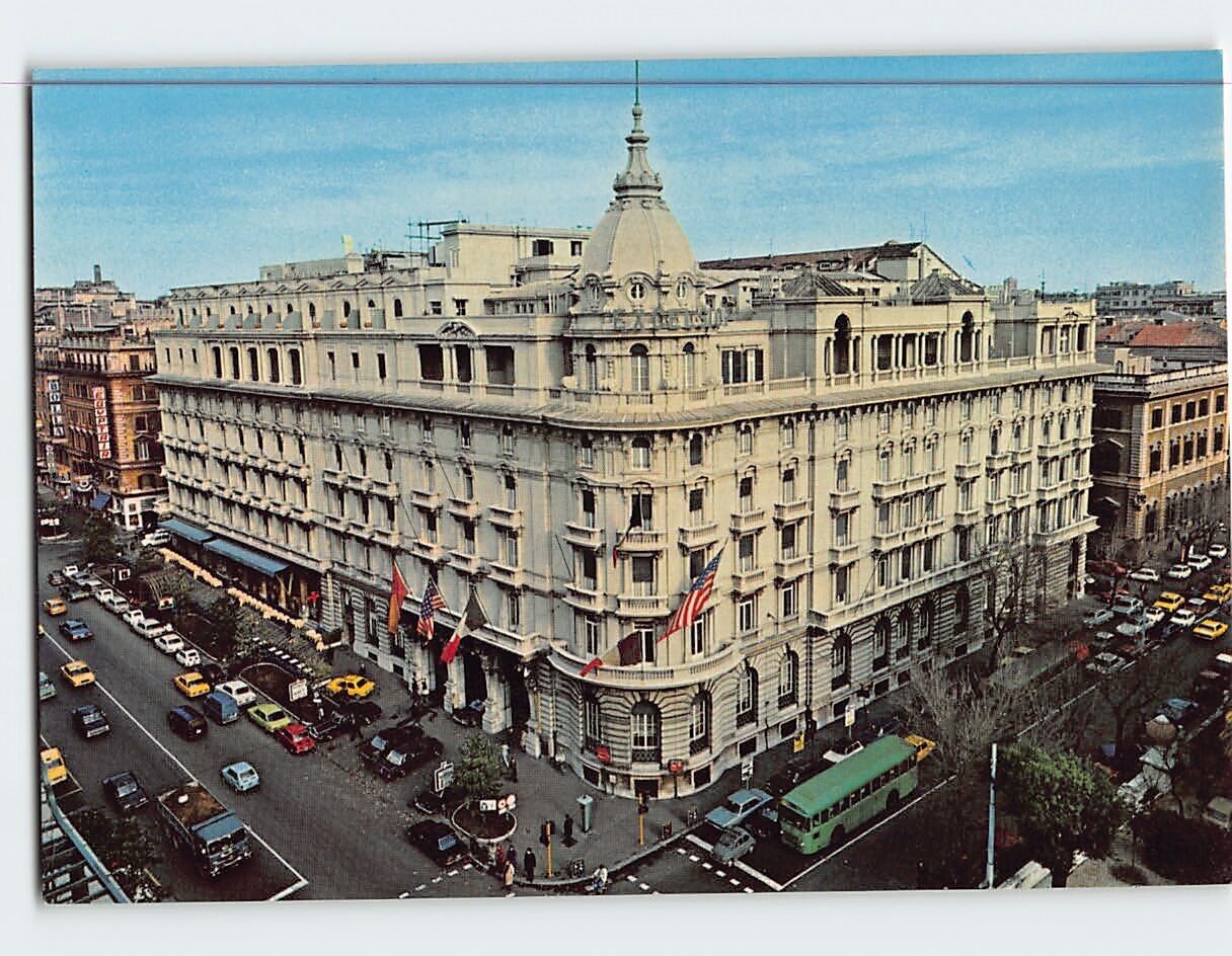 Postcard Hotel Excelsior Rome Italy