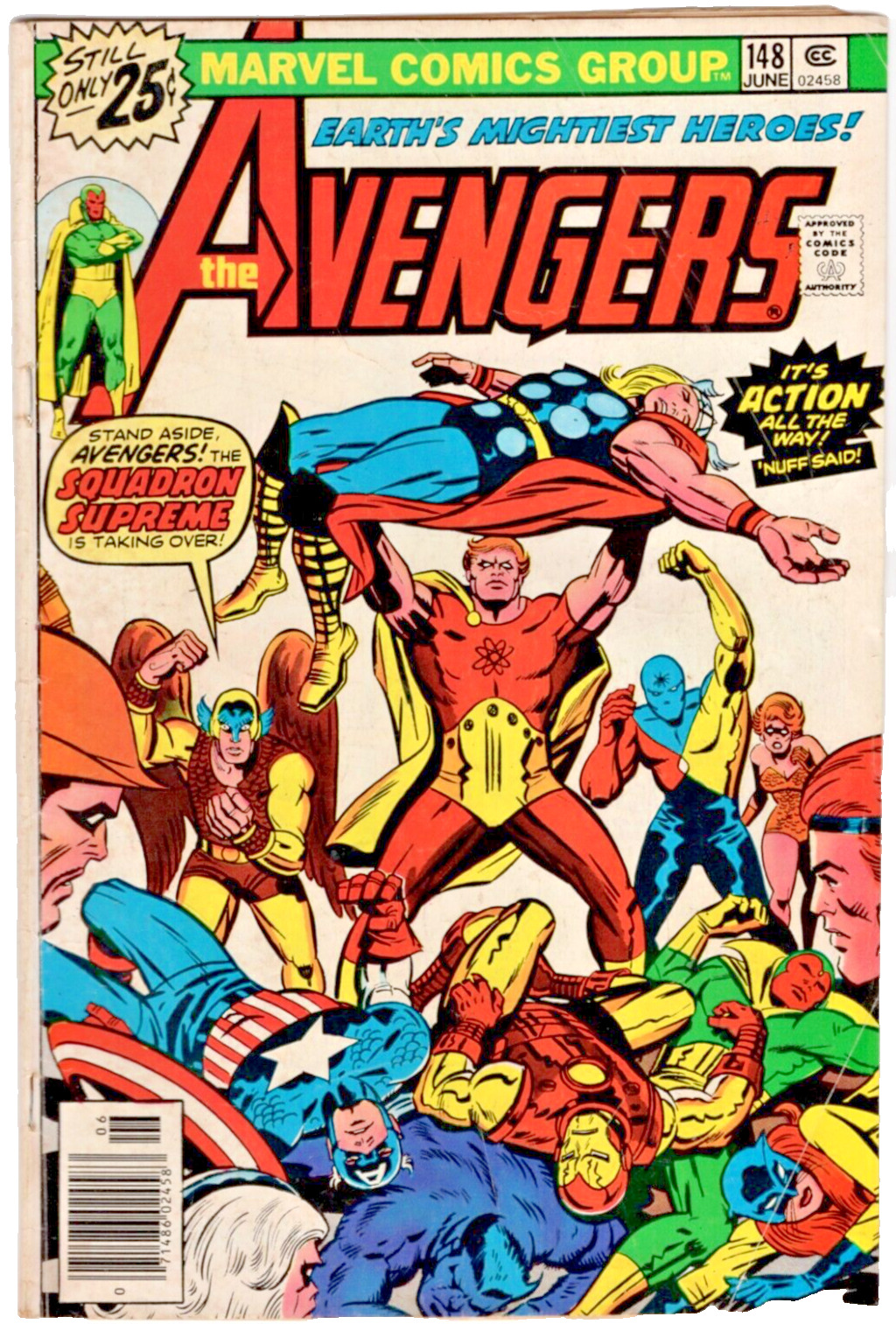 The Avengers #148 (Jun. 1976, Marvel)