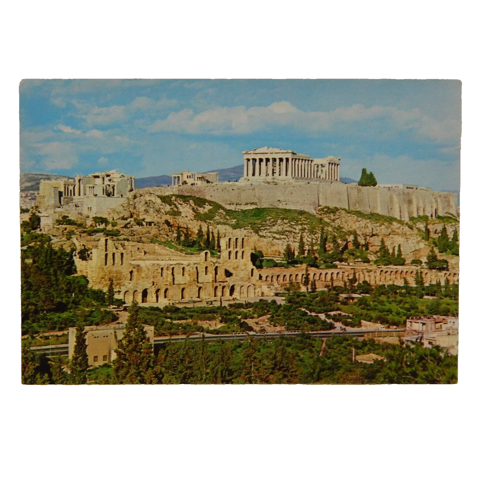 ATHEN GREECE VIEW OF THE ACROPOLIS