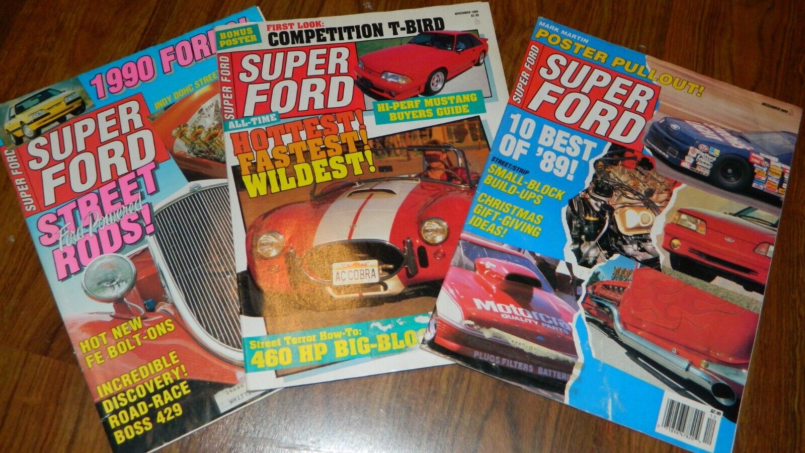 Super Ford Magazine October NOV DEC 1989 Street Ford Powered Rods