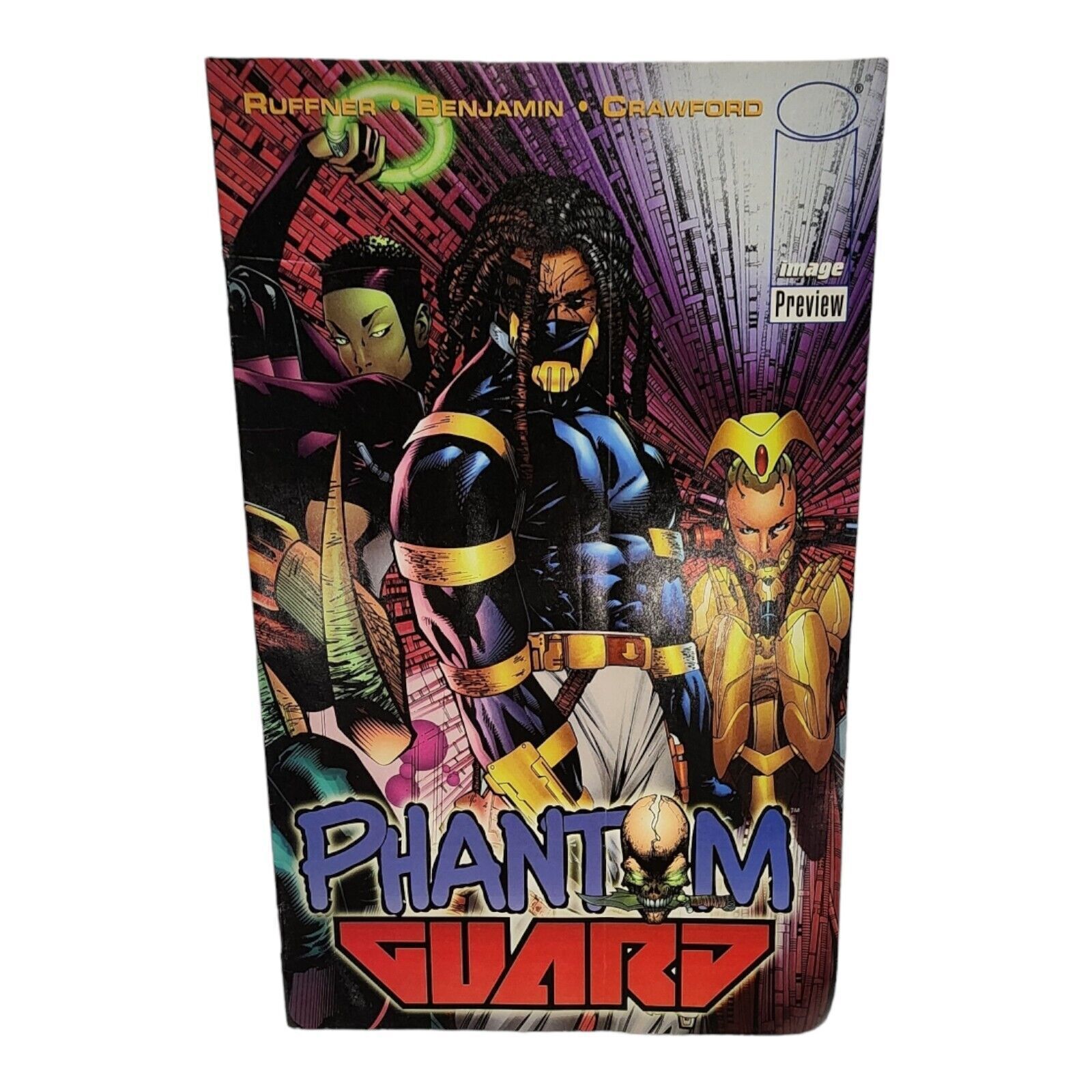 Phantom Guard First Printing Preview Comic Book - Image Comics Vtg 1997