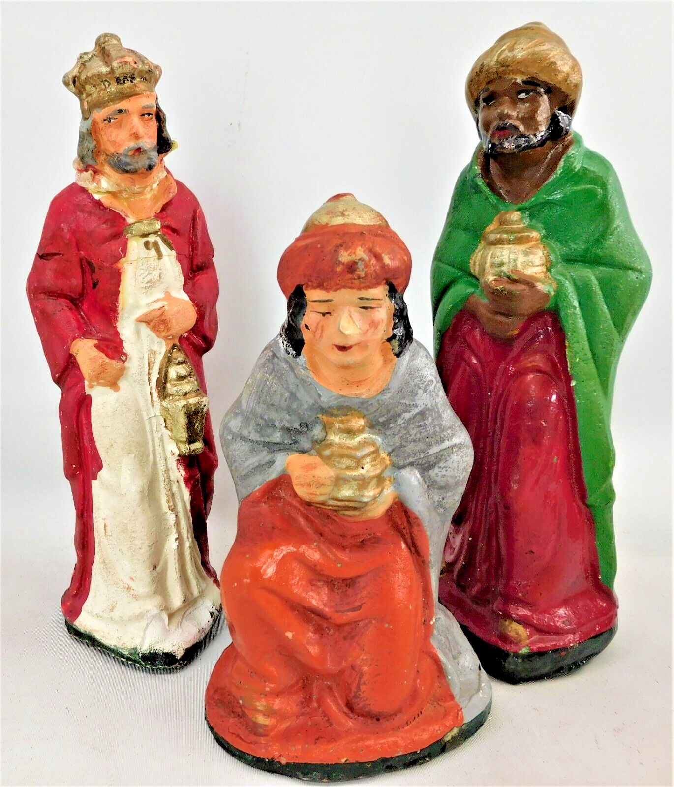 Three Wisemen Nativity Figures Christmas 6\