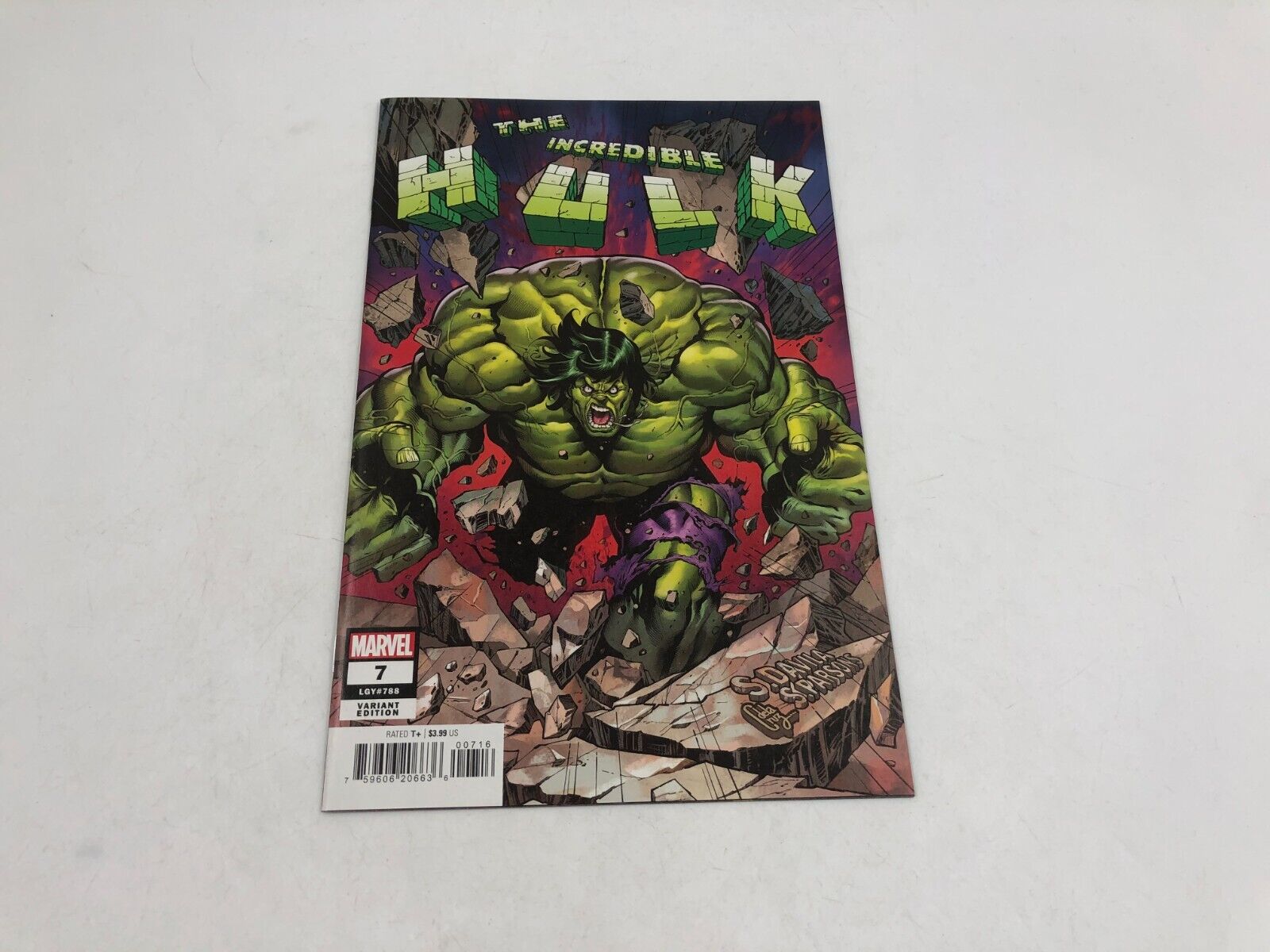 Incredible Hulk #7 Sergio Davila 1:25 Variant Marvel Comics 2023