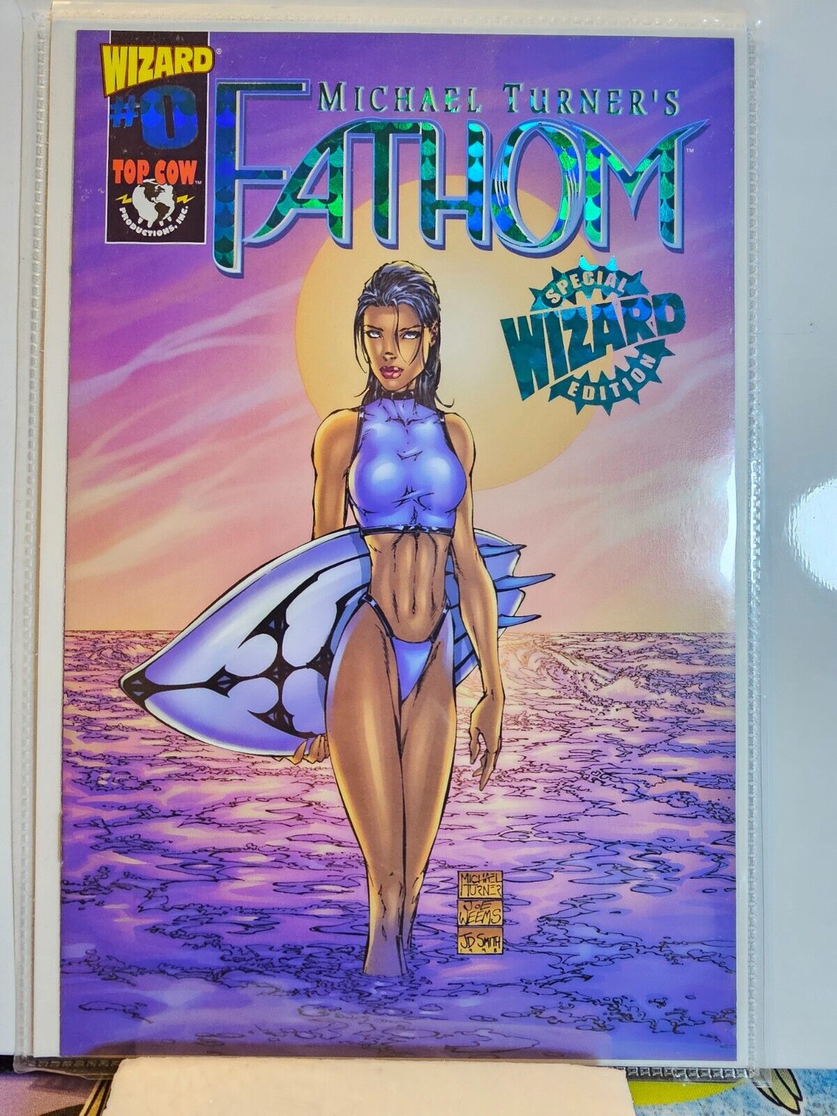 Fathom Michael Turner Special Edition #0 Comic 1998 Wizard Top Cow Comics