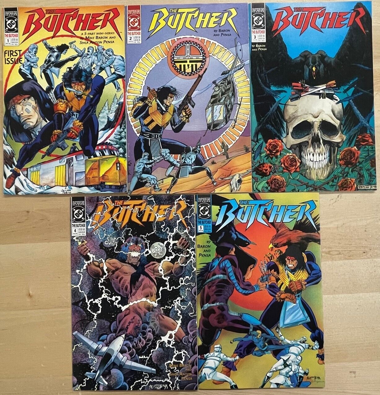 THE BUTCHER #1-5 DC Comics (1990)