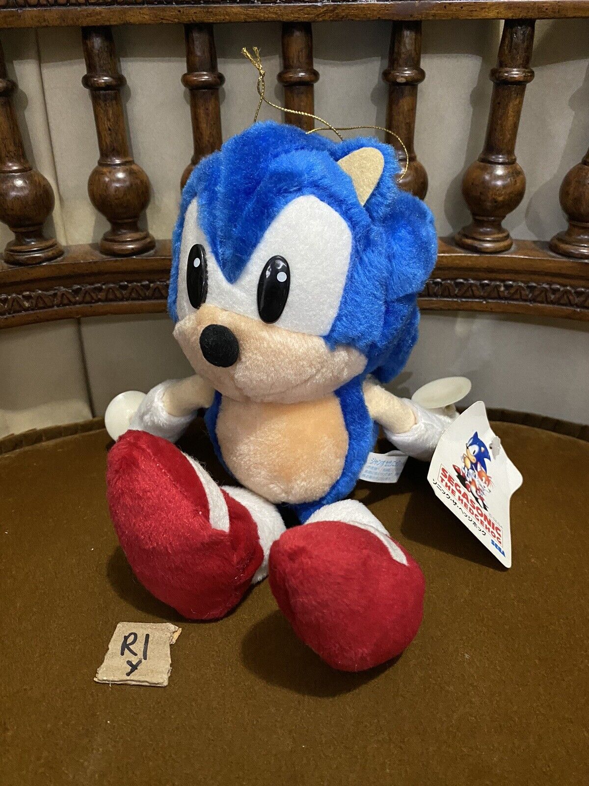 RARE SEGA Sonic The Hedgehog Japan 1995 7” Suction Cup Hands Plush x fighters