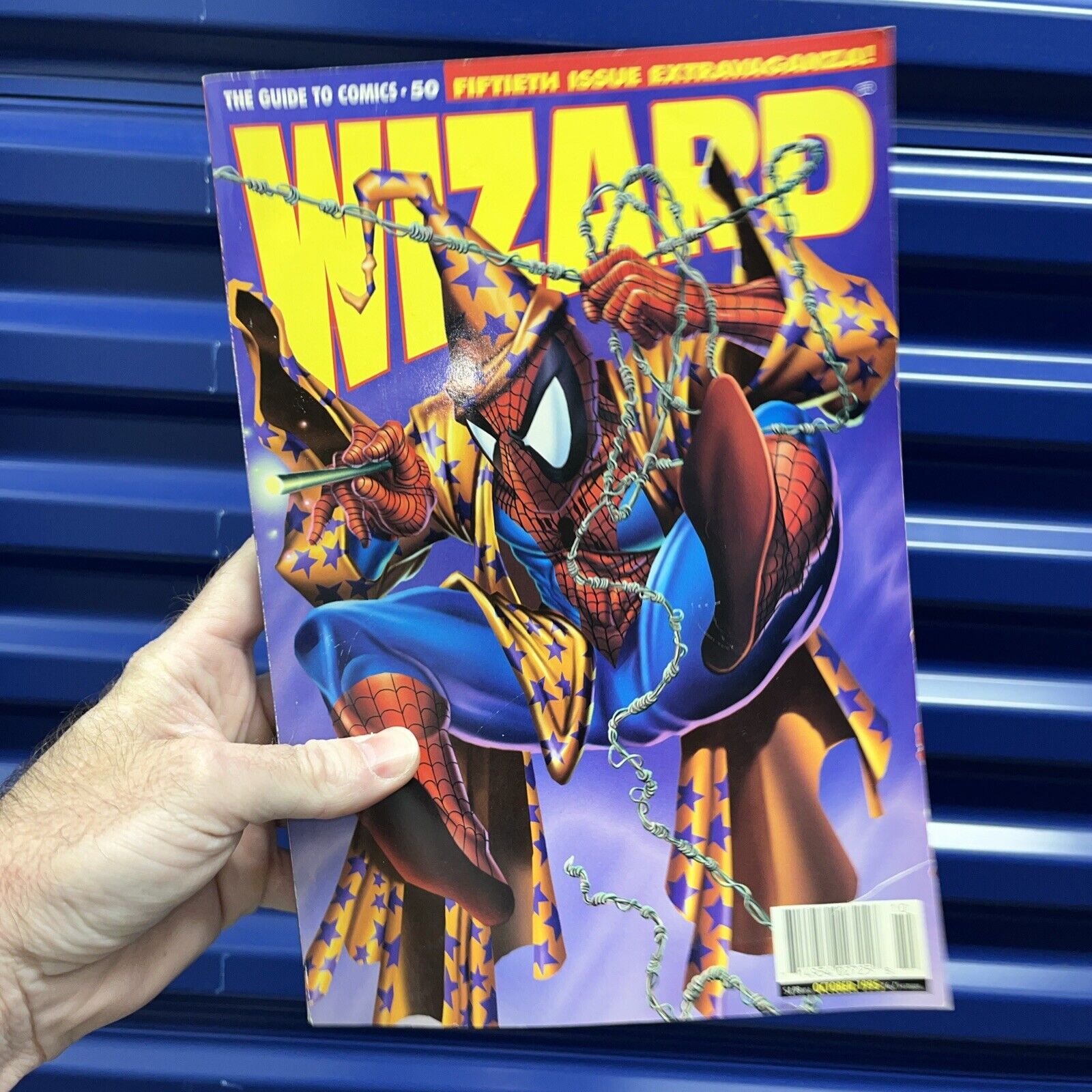 Vintage Wizard Comics Guide 50th Issue Extravaganza October 1995 Marvel