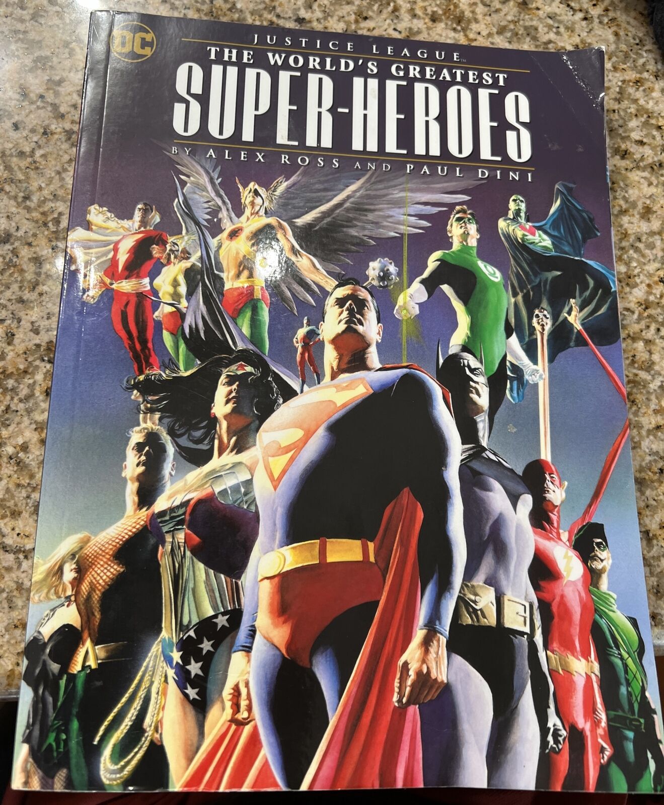 Justice League: The World\'s Greatest Superheroes by Alex Ross & Paul Dini: Used