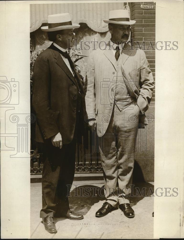 1916 Press Photo Senator Atlee Pomerene of Ohio & Sec of Agri David Houston