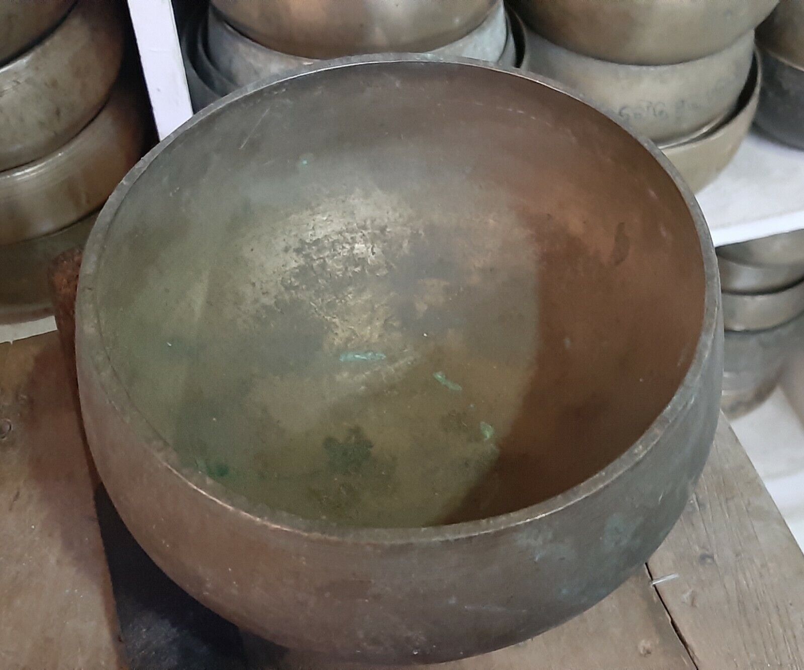 Pedestal/Naga Bowl- Antique Singing Bowl-Buddhist Prayer Bowl-Buddhist Yoga Bowl