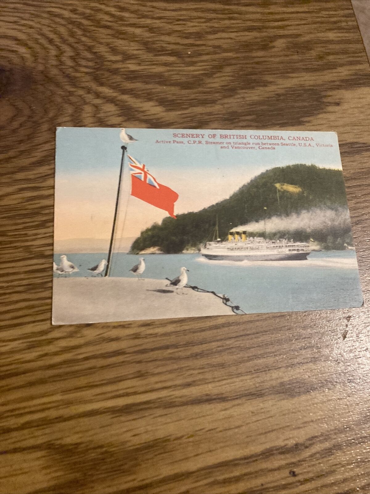 Vintage Postcard - Scenery of British Columbia Canada 