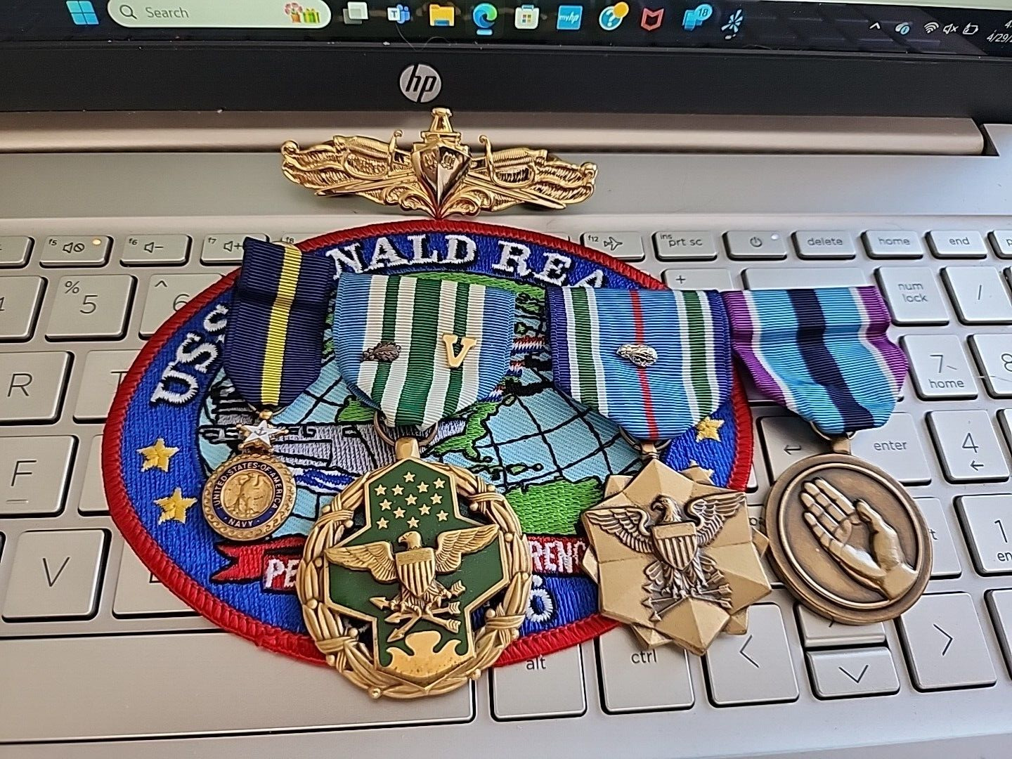 5-Military Medal Group \