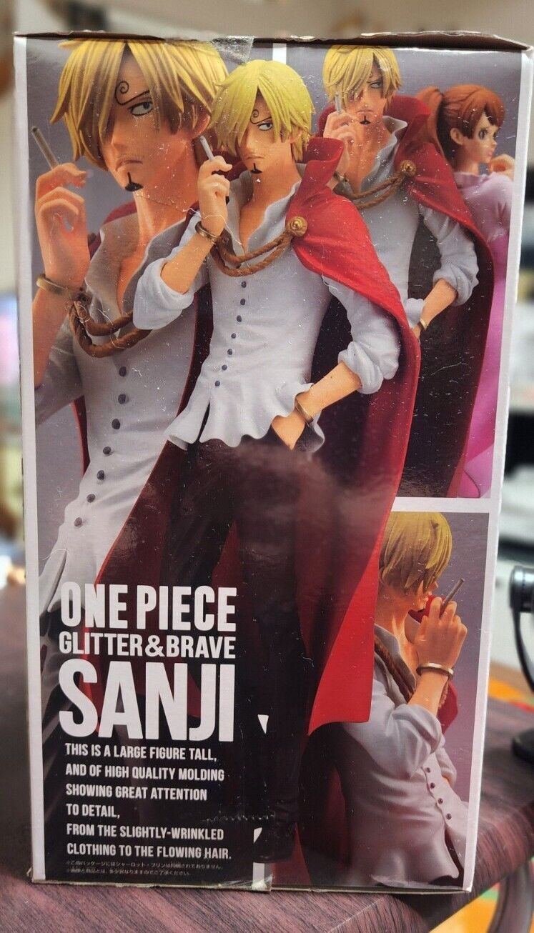 Banpresto One Piece Sanji Normal ver Figure Glitter & Brave Anime New