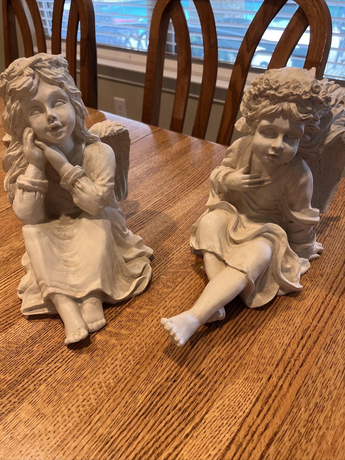 A Set Of Angel Statues