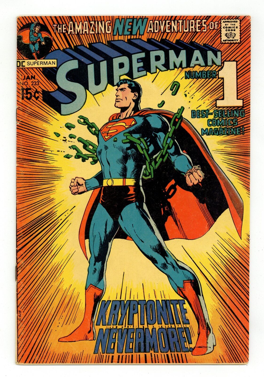 Superman #233 VG- 3.5 1971