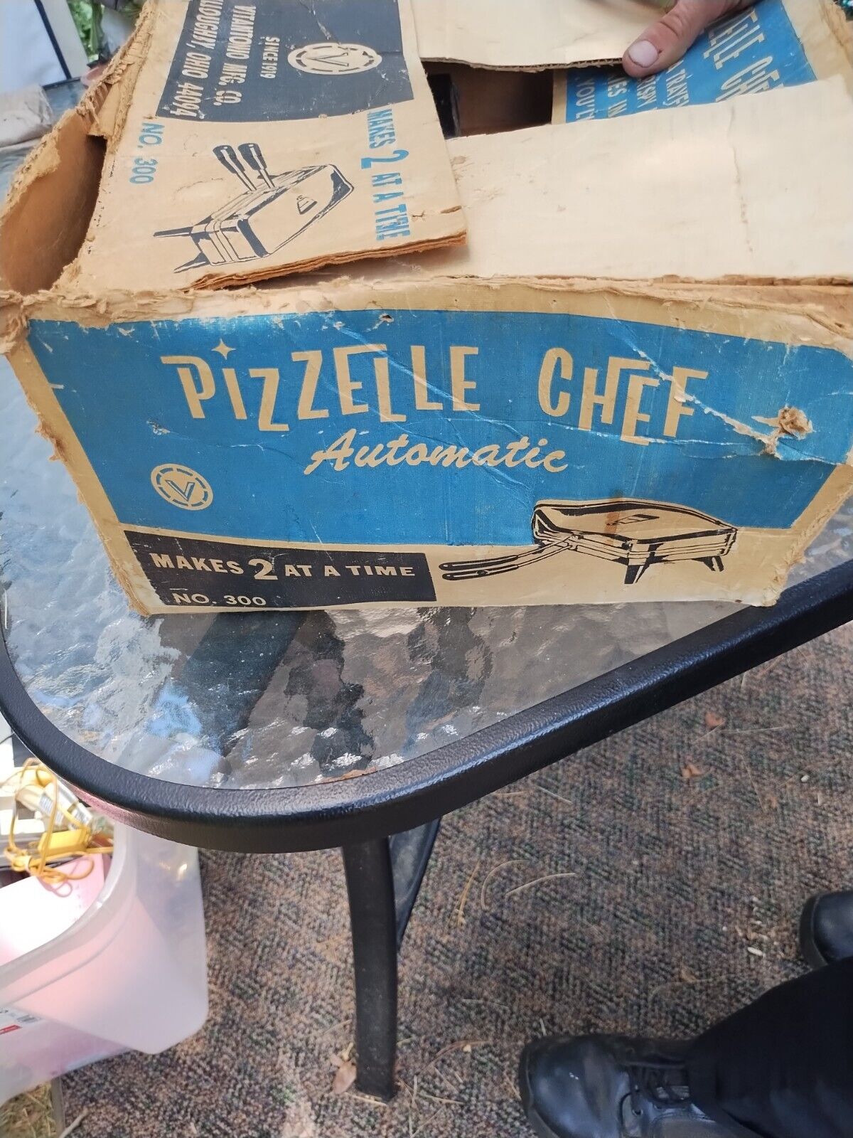 Vintage Pizelle Chef Appliance Automatic 1950s